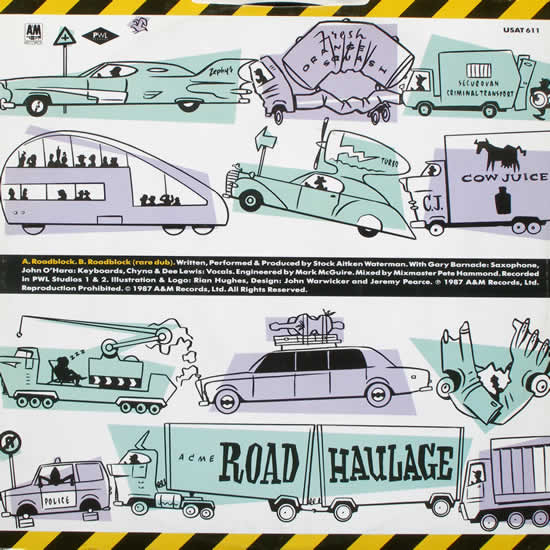 Stock - Roadblock - Used Vinyl Record 12" image 2