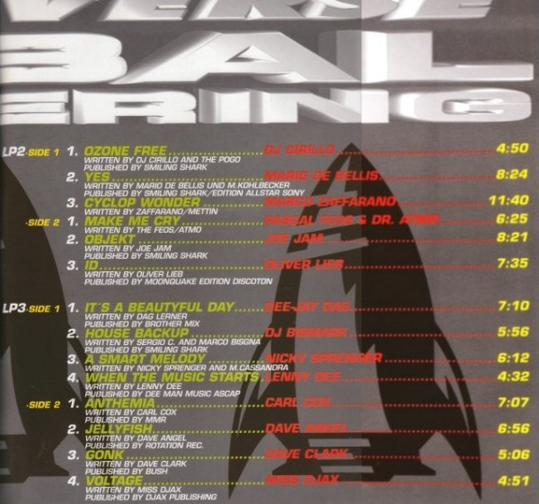 Various - Universe - The Tribal Gathering 94 - Vinyl Record image 3
