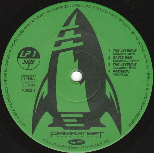 Various - Universe - The Tribal Gathering 94 - Vinyl Record image 5