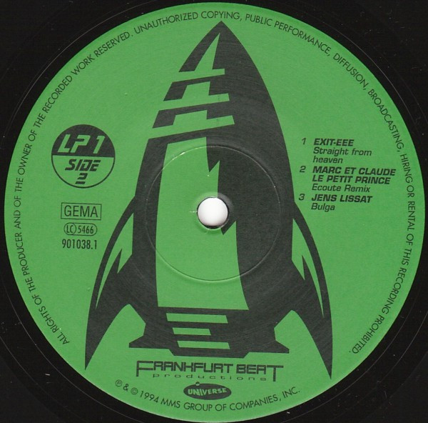 Various - Universe - The Tribal Gathering 94 - Vinyl Record image 6