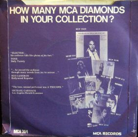 Neil Diamond - Live Diamonds - Used Vinyl Record 7" image 2