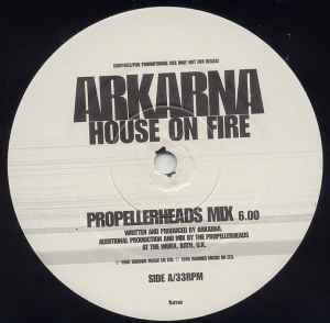 Arkarna - House On Fire - Used Vinyl Record 12" image 1