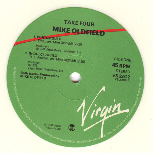 Mike Oldfield - Take 4 - Used Vinyl Record 12" image 3