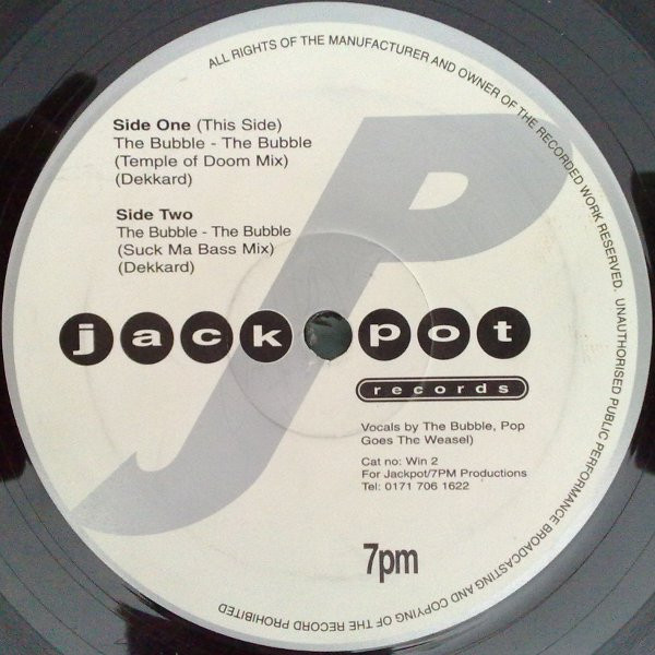 Bubble - Used Vinyl Record 12" image 5