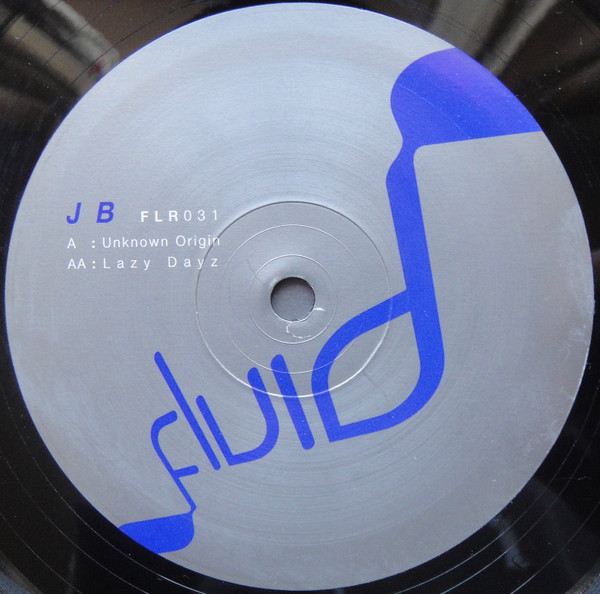 J B - Unknown Origin / Lazy Dayz - Vinyl Record 12" image 3