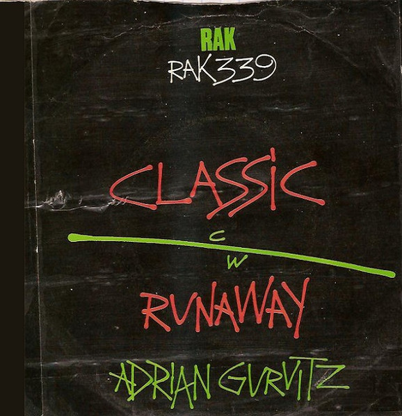 Adrian Gurvitz - Classic - Used Vinyl Record 7" image 2