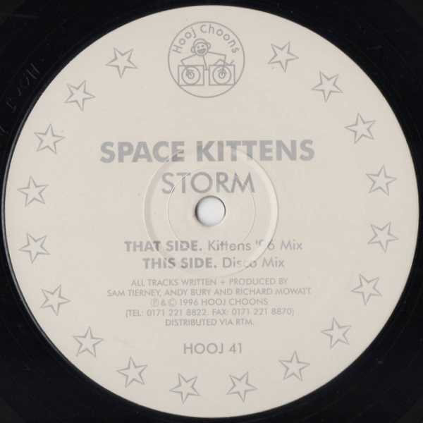 Space Kittens - Storm - Used Vinyl Record 12" image 4