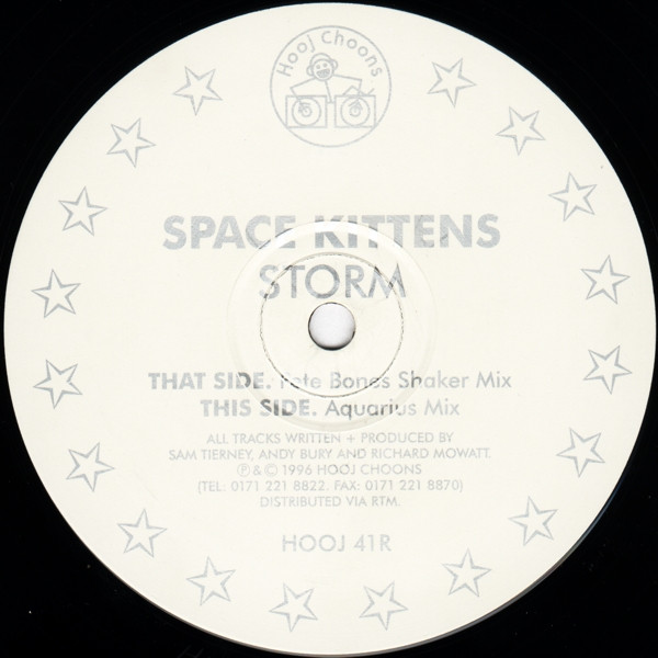 Space Kittens - Storm - Used Vinyl Record 12" image 4
