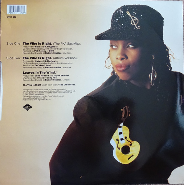 Ruby Turner - Vibe Is Right (The PKA Remix) - Used Vinyl Record 12" image 2