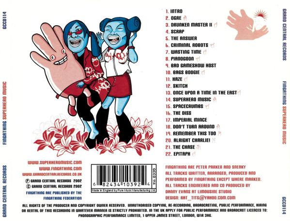 Fingathing - Superhero Music - CD image 2