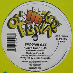 Spoonie Gee - Love Rap / New Rap Language - Vinyl Record 12" image 1
