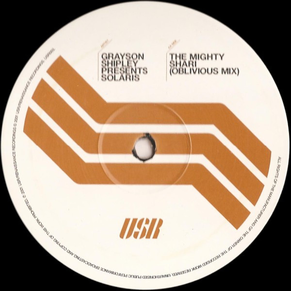 Grayson Shipley - Mighty Shari - Used Vinyl Record 12" image 3