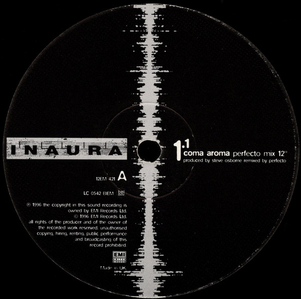 Inaura - Coma Aroma - Used Vinyl Record 12" image 3