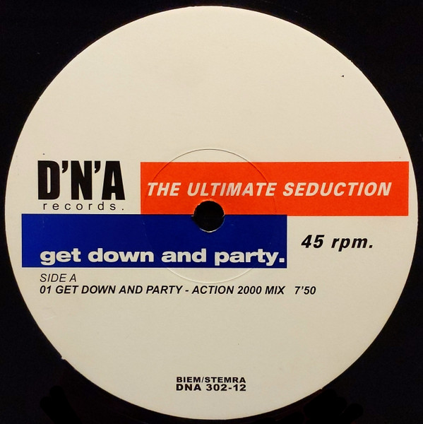 Ultimate Seduction - Get Down And Party. - Vinyl Record 12" image 3