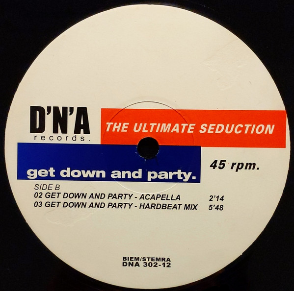 Ultimate Seduction - Get Down And Party. - Vinyl Record 12" image 4