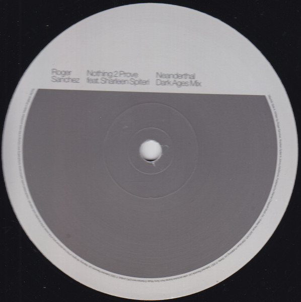 Roger Sanchez - Nothing 2 Prove - Used Vinyl Record 12" image 3