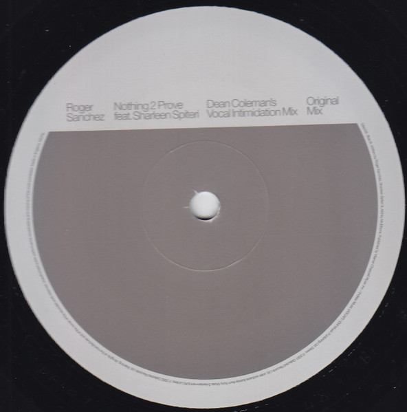 Roger Sanchez - Nothing 2 Prove - Used Vinyl Record 12" image 4