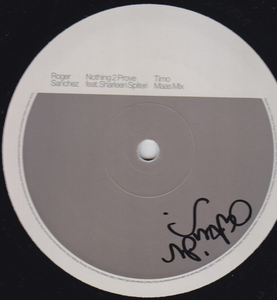 Roger Sanchez - Nothing 2 Prove - Used Vinyl Record 12" image 5