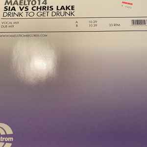 Sia - Drink To Get Drunk - Used Vinyl Record 12" image 1