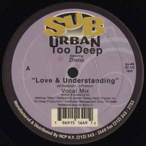 Too Deep - Love & Understanding (The Remixes) - Used Vinyl Record 12" image 1