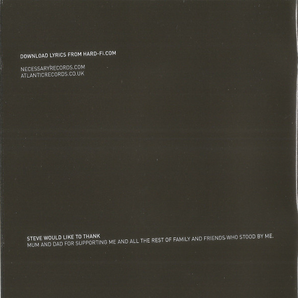 Hard-Fi - Stars Of CCTV - Used CD image 10