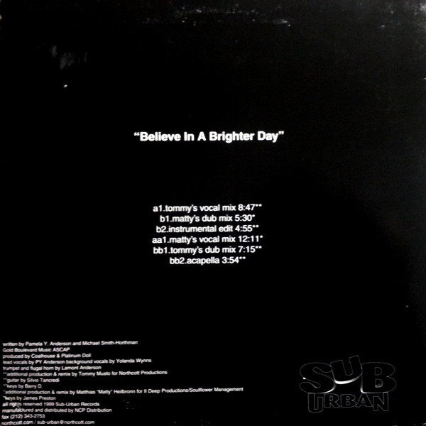 Platinum Doll - Believe In A Brighter Day - Used Vinyl Record 12" image 2