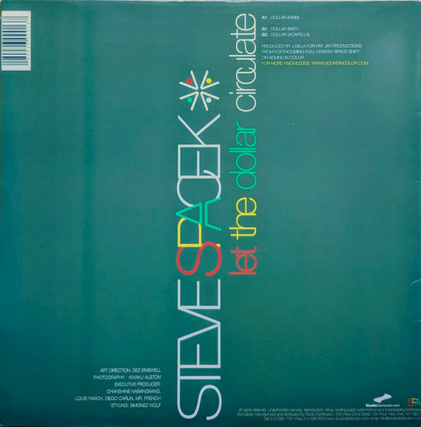 Steve Spacek - Dollar - Vinyl Record 12" image 2
