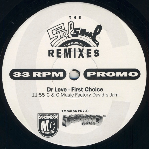 First Choice - Dr. Love (The C & C Mixes) - Used Vinyl Record image 4