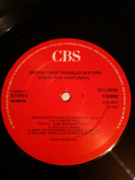 Simon & Garfunkel - Bridge Over Troubled Water - Used Vinyl Record image 5