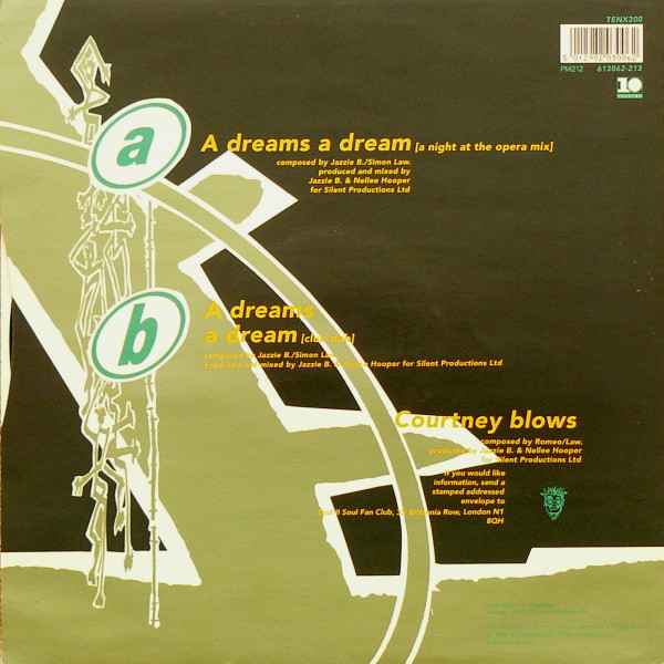 Soul II Soul - A Dreams A Dream - Used Vinyl Record 12" image 2