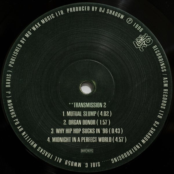DJ Shadow - Endtroducing..... - Vinyl Record image 11