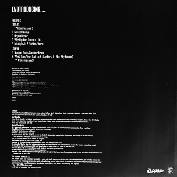 DJ Shadow - Endtroducing..... - Vinyl Record image 8