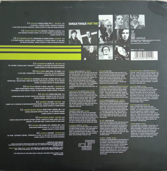 Various - Darque Fonque Part Two - Used Vinyl Record image 2