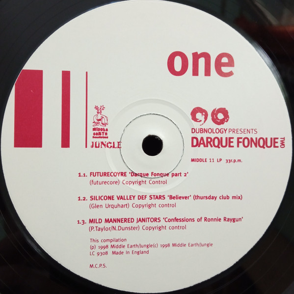 Various - Darque Fonque Part Two - Used Vinyl Record image 3