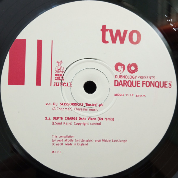 Various - Darque Fonque Part Two - Used Vinyl Record image 4