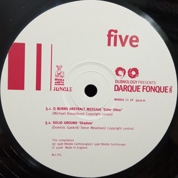Various - Darque Fonque Part Two - Used Vinyl Record image 7