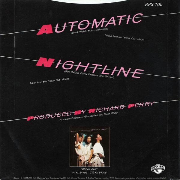 Pointer Sisters - Automatic - Used Vinyl Record 7 image 2