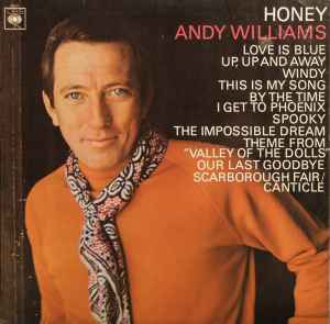 Andy Williams - Honey - Used Vinyl Record image 1