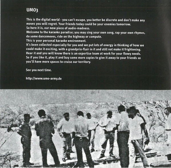 UMO - 3: The Karaoke Album - CD image 2