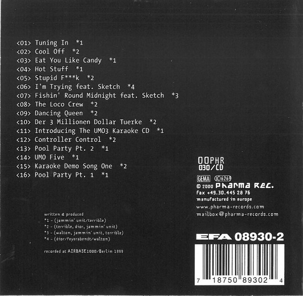 UMO - 3: The Karaoke Album - CD image 3