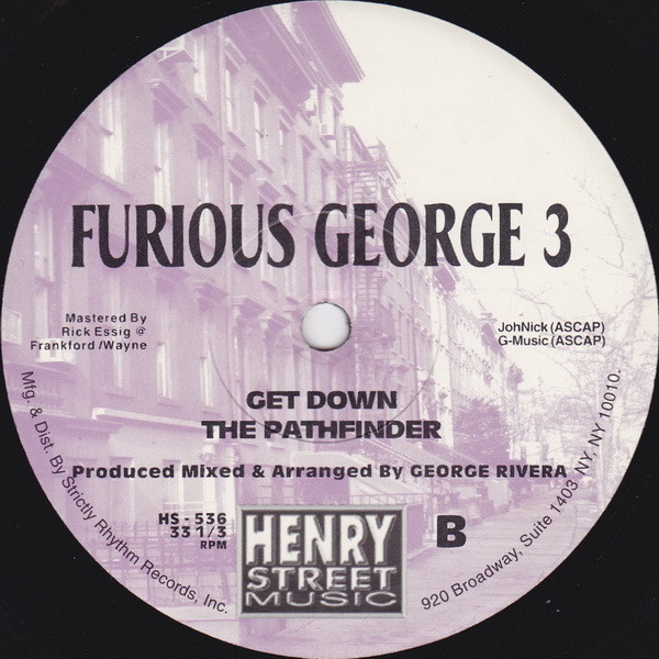 Furious George - 3 - Used Vinyl Record 12" image 2