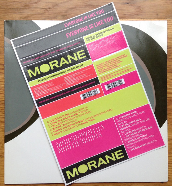 Morane - Everyone Is Like You - Used Vinyl Record image 4