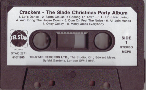 Slade - Crackers (The Christmas Party Album) - Used Cassette image 5