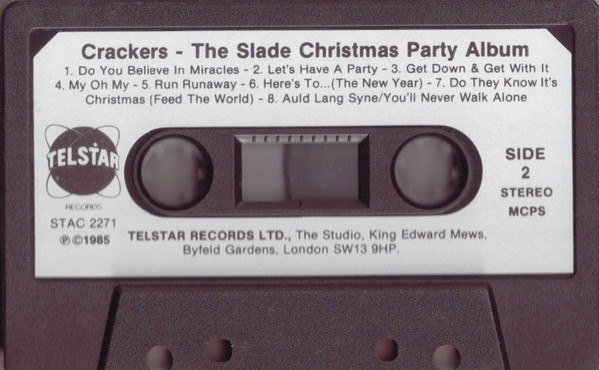 Slade - Crackers (The Christmas Party Album) - Used Cassette image 6