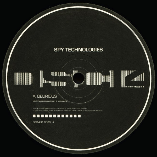 SKC - Spy Technologies - Used Vinyl Record 12" image 3