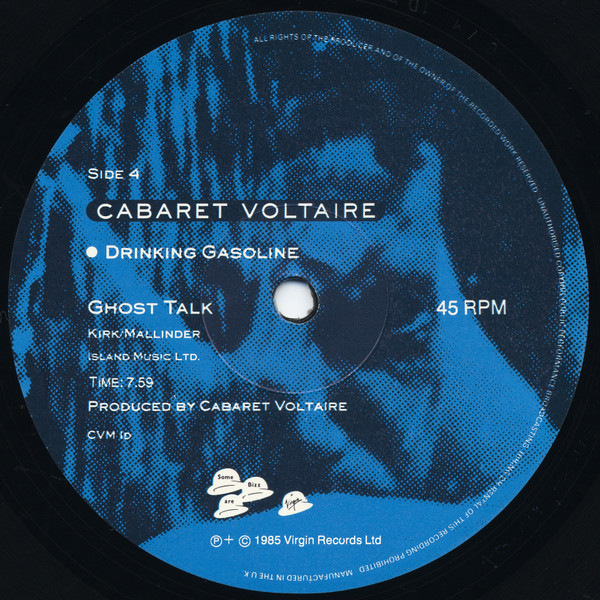 Cabaret Voltaire - Drinking Gasoline - Used Vinyl Record 12" image 10
