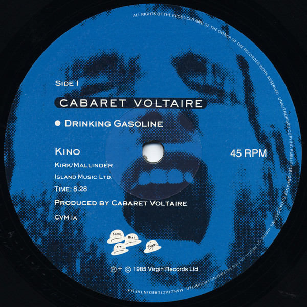 Cabaret Voltaire - Drinking Gasoline - Used Vinyl Record 12" image 7