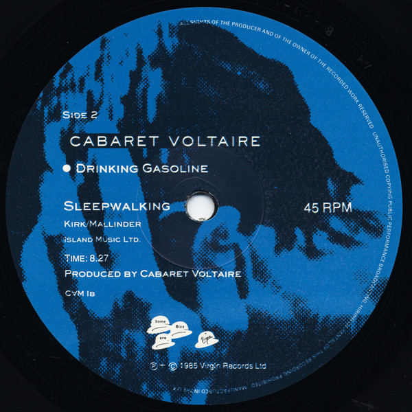 Cabaret Voltaire - Drinking Gasoline - Used Vinyl Record 12" image 8
