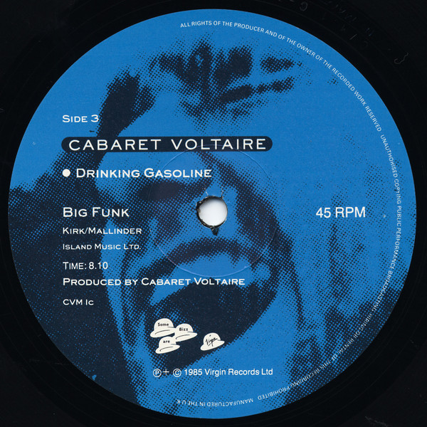 Cabaret Voltaire - Drinking Gasoline - Used Vinyl Record 12" image 9