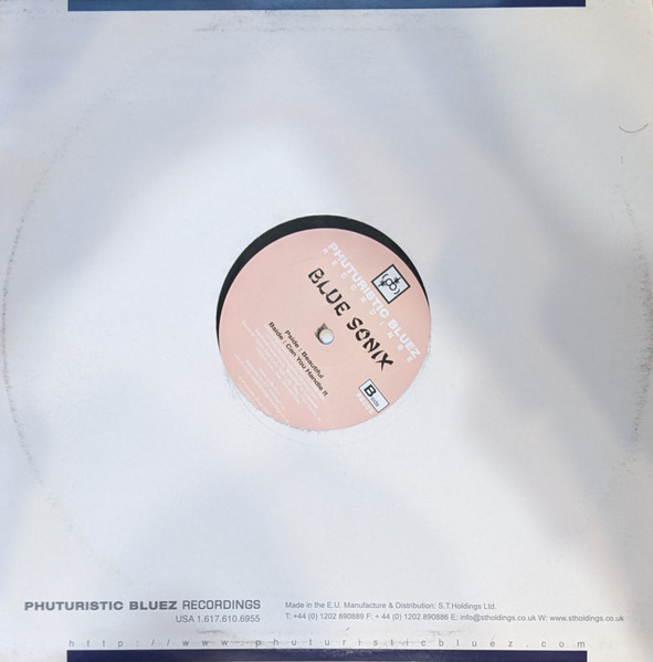 Blue Sonix - Beautiful / Can You Handle It - Used Vinyl Record 12" image 2